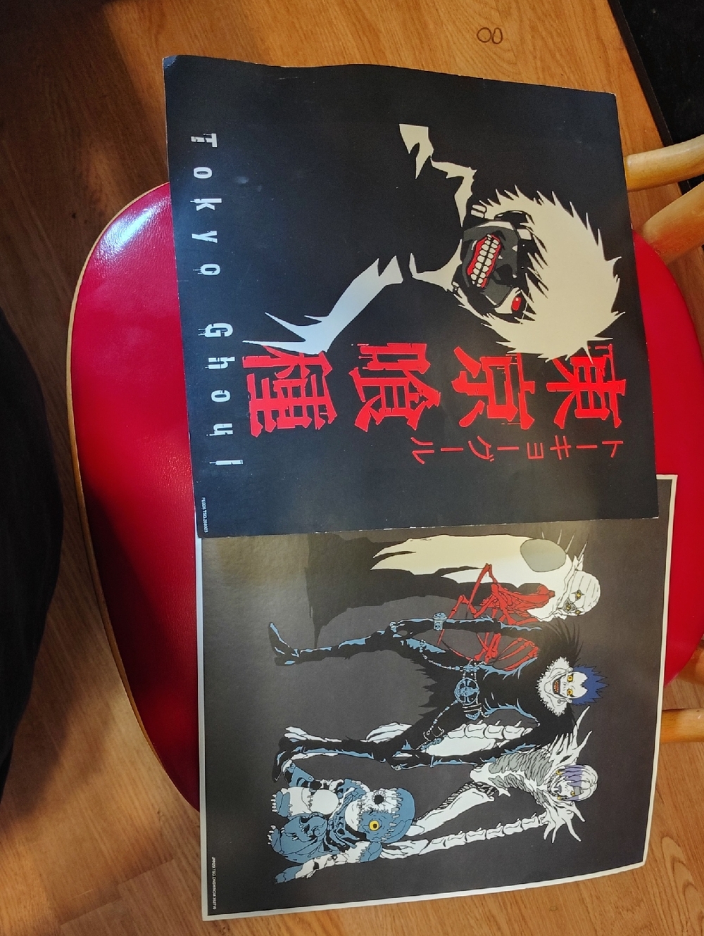 Tokyo Ghoul Poster - Black & Red Anime Art
